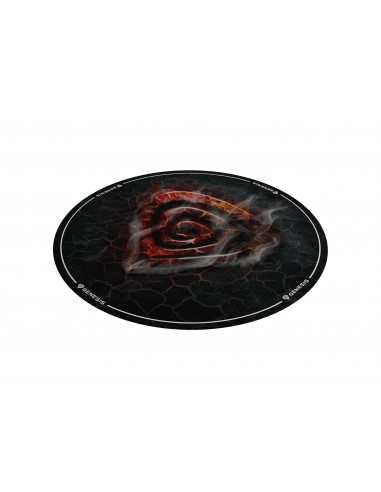 ALFOMBRA SUELO GENESIS TELLUR 400 REDONDA LAVA 100CM