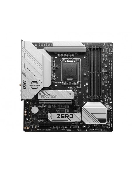 PLACA BASE MSI B760M PROJECT ZERO 1700 MATX 4XDDR5