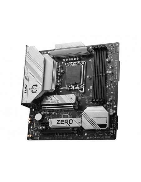 PLACA BASE MSI B760M PROJECT ZERO 1700 MATX 4XDDR5