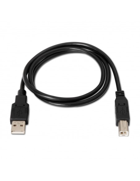 CABLE AISENS USB 2.0 IMPRESORA TIPO A M-B M NEGRO 4.5M