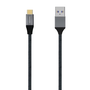 CABLE AISENS USB 3.1 GEN2 ALUMINIO 10GBPS 3A USB-C M-A M 2.0M