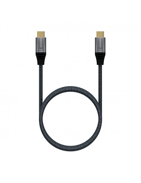 CABLE USB 3.2 AISENS USB 3.2 GEN2x2 ALU 20GBPS 8K30HZ 5A 100W USB-C 0.6M CABLE USB 3.2 AISENS USB 3.2 GEN2x2 ALU 20GBPS 8K30HZ 5A 100W USB-C 0.6M