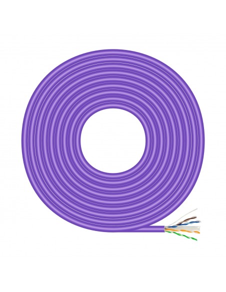 BOBINA CABLE RED AISENS RJ45 LSZH CAT.6 UTP RIGIDO CCA 500M