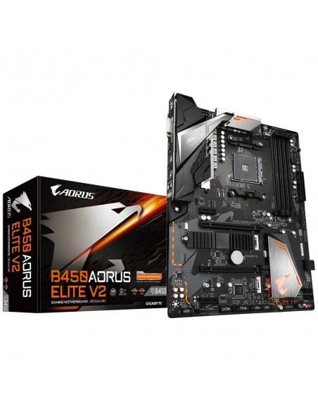 PLACA BASE GIGABYTE B450 AORUS ELITE V2 AM4 ATX 4XDDR4