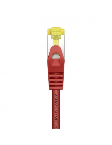 CABLE RED AISENS LATIGUILLO RJ45 LSZH CAT.7 SFTP PIMF 1.0M ROJO