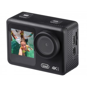 CAMARA DEPORTIVA 4K TREVI GO 2550 4K WI-FI INCLUIDA CARCASA SUBACUATICA 30M