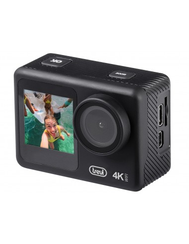 CAMARA DEPORTIVA 4K TREVI GO 2550 4K WI-FI INCLUIDA CARCASA SUBACUATICA 30M