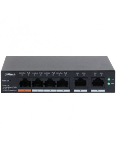 SWITCH CLOUD DAHUA DH-CS4006-4ET-60 SWITCH WITH 4-PORT POE
