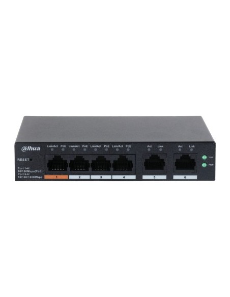SWITCH CLOUD DAHUA DH-CS4006-4ET-60 SWITCH WITH 4-PORT POE