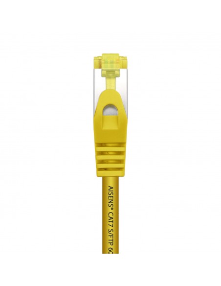 CABLE RED AISENS LATIGUILLO RJ45 LSZH CAT.7 SFTP PIMF 25CM AMARILLO