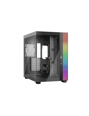 CAJA BEQUIET LIGHT BASE 600 DX ATX SIN FUENTE ARGB NEGRO