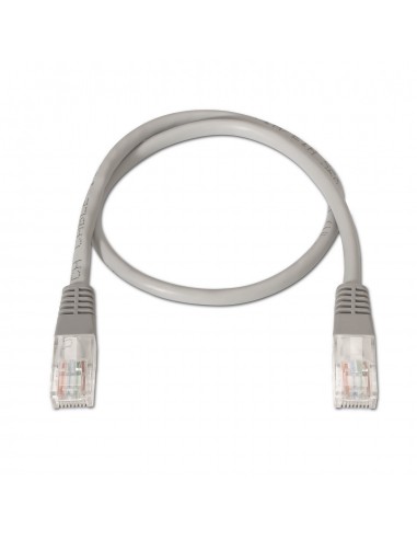 CABLE RED AISENS LATIGUILLO RJ45 LSZH CAT6 UTP AWG24 GRIS 5M