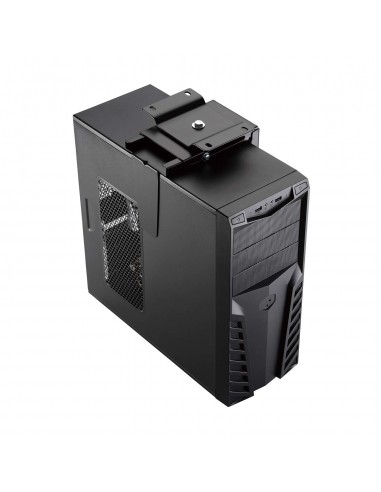 SOPORTE CPU AISENS ALTURA AJUSTABLE GIRATORIO BAJO ESCRITORIO BLOQUEO FACIL