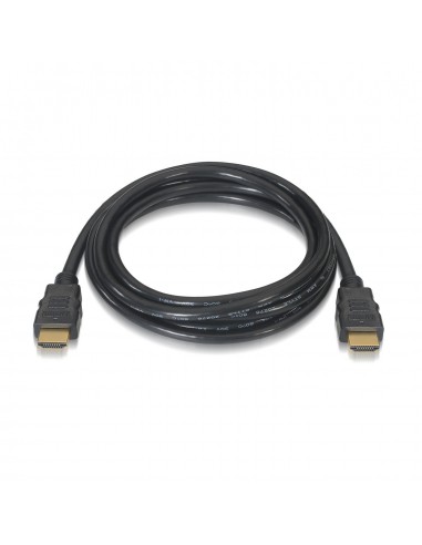 CABLE HDMI AISENS V2.0 PREMIUM 4K60HZ 18GBPS A M-A M NEGRO 3.0M