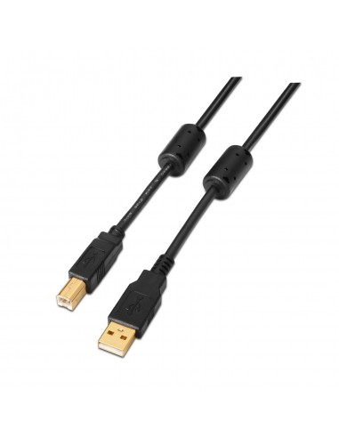 CABLE IMPRESORA AISENS USB 2.0 ALTA CALIDAD FERRITA A M-B M 5.0M