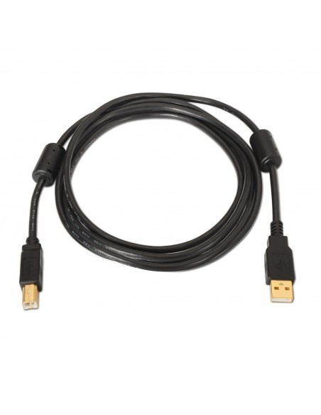 CABLE IMPRESORA AISENS USB 2.0 ALTA CALIDAD FERRITA A M-B M 5.0M