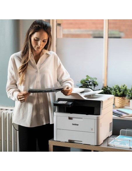 IMPRESORA BROTHER MULTIFUNCION DCPL3560CDW LASER COLOR WIFI DUPLEX 26PPM