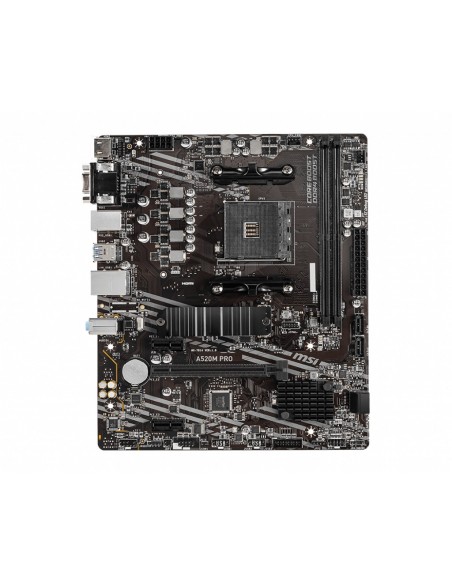PLACA BASE MSI A520M PRO AM4 MATX 2XDDR4
