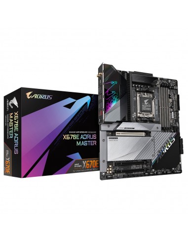 PLACA BASE GIGABYTE X670E AORUS MASTER AM5 ATX 4XDDR5
