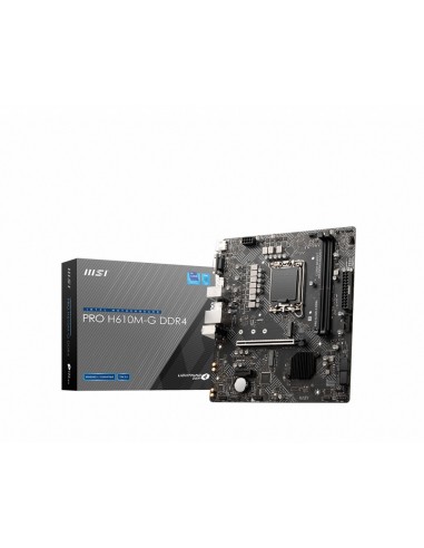PLACA BASE MSI PRO H610M-G D4 1700 MATX 2XDDR4