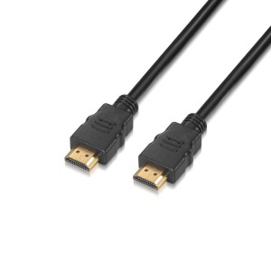CABLE HDMI AISENS V2.0 PREMIUM 4K60HZ 18GBPS A M-A M NEGRO 1.0M