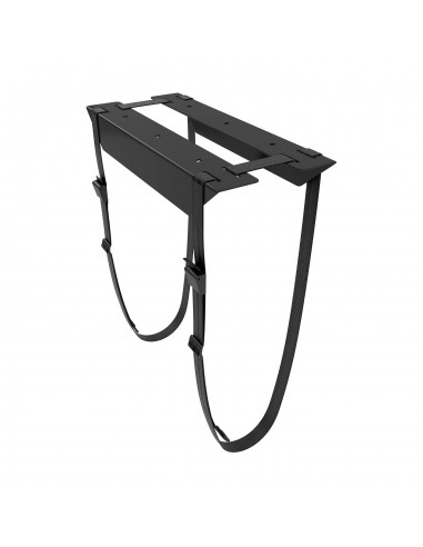 SOPORTE AISENS CPU BAJO ESCRITORIO CON CORREA NEGRO