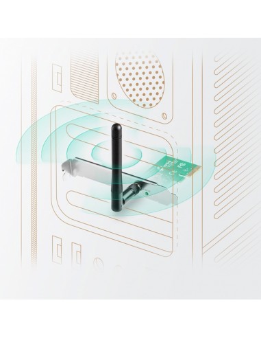 ADAPTADOR RED PCIE TP-LINK N150