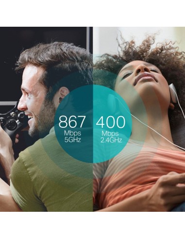 ADAPTADOR USB 3.0 INALAMBRICO AC1300