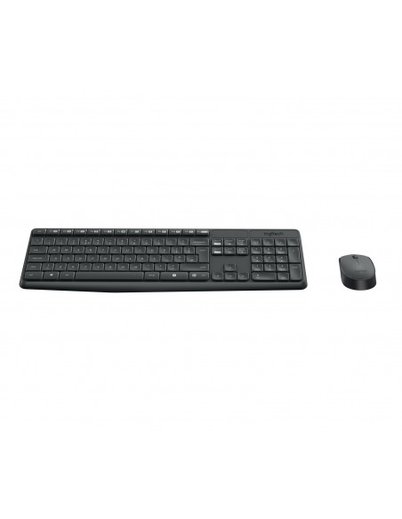 COMBO TECLADO RATON LOGITECH MK235 RF INALAMBRICO GRIS