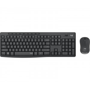 COMBO TECLADO RATON LOGITECH MK295 RF INALAMBRICO NEGRO