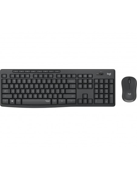 COMBO TECLADO RATON LOGITECH MK295 RF INALAMBRICO NEGRO