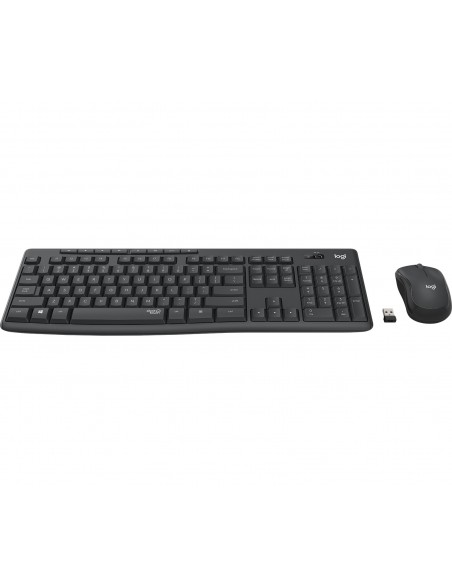 COMBO TECLADO RATON LOGITECH MK295 RF INALAMBRICO NEGRO