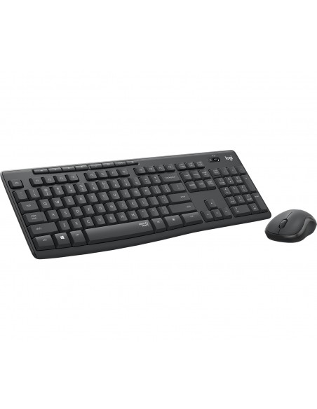 COMBO TECLADO RATON LOGITECH MK295 RF INALAMBRICO NEGRO