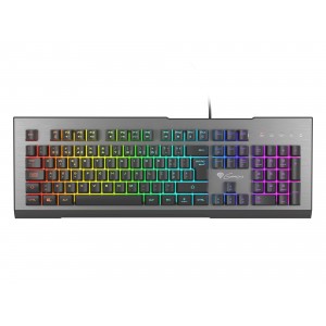 TECLADO GAMING GENESIS RHOD 500 RGB PORTUGUES RETROILUMINADO ALUMINIO 2