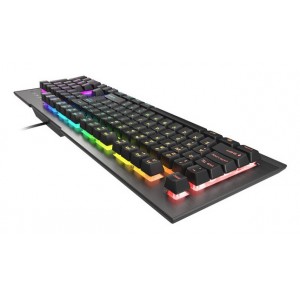 TECLADO GAMING GENESIS RHOD 500 RGB RETROILUMINADO ALUMINIO 2
