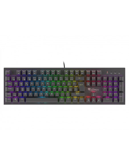 TECLADO GAMING GENESIS THOR 300 RGB PORTUGUES MECANICO RED SWITCH