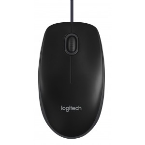 RATON LOGITECH B100 USB NEGRO 2