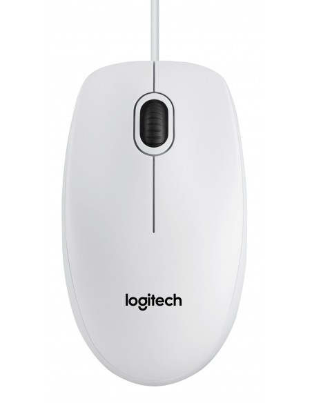 RATON LOGITECH B100 USB BLANCO