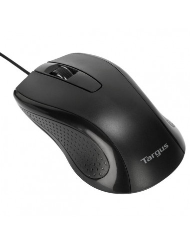 RATON OPTICO TARGUS USB 1000DPI ANTIMICROBIANO NEGRO