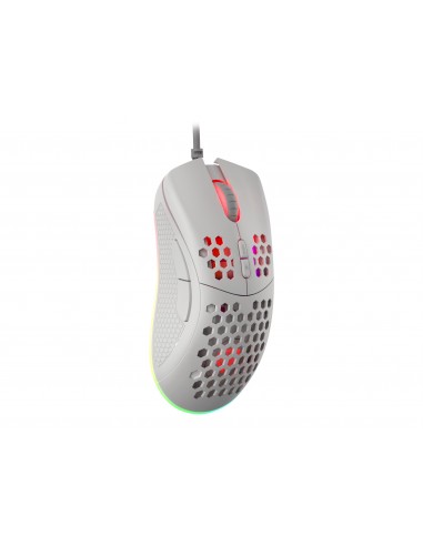 RATON GAMING GENESIS KRYPTON 555 RGB SENSOR PMW3333 8000 DPI BLANCO