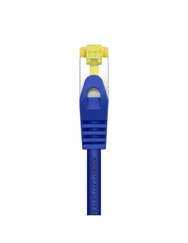 CABLE RED AISENS LATIGUILLO RJ45 LSZH CAT.7 SFTP PIMF 1.0M AZUL