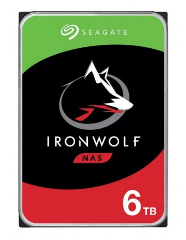 DISCO SEAGATE IRONWOLF 6TB SATA3 256MB