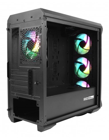CAJA GAMING GENESIS IRID 503 ARGB V2 MATX MINITORRE 1XUSB3.0 2XUSB2.0 BK SIN PSU