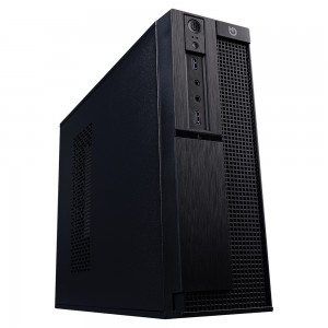 CAJA MATX HIDITEC SLIM SLM30 PSU 2x USB3.0 + CARD READER