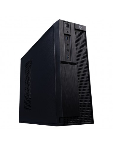 CAJA MATX HIDITEC SLIM SLM30 PSU 2x USB3.0 + CARD READER