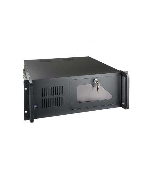CAJA RACK IPC TOOQ 406N 19" ATX USB 3,0,ACERO,SIN FUENTE,CON LLAVE