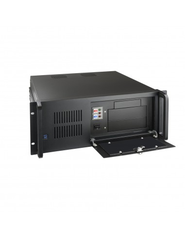 CAJA RACK IPC TOOQ 406N 19" ATX USB 3,0,ACERO,SIN FUENTE,CON LLAVE