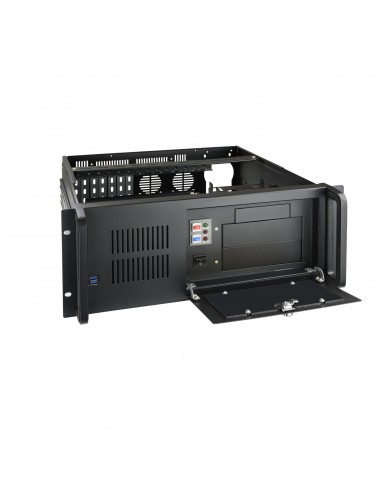 CAJA RACK IPC TOOQ 406N 19" ATX USB 3,0,ACERO,SIN FUENTE,CON LLAVE