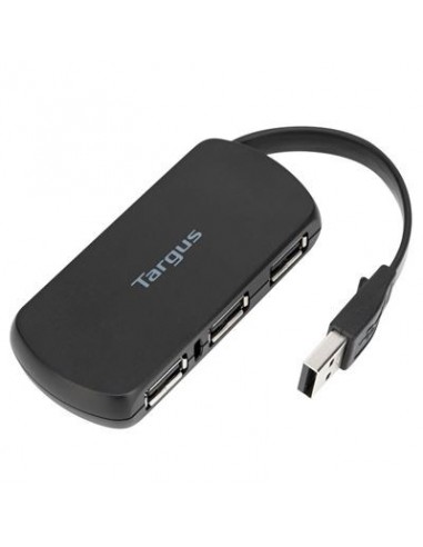 HUB USB TARGUS 4 PUERTOS USB NEGRO