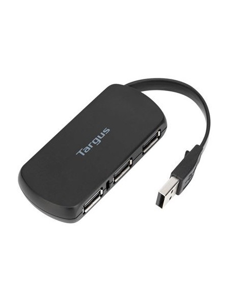 HUB USB TARGUS 4 PUERTOS USB NEGRO